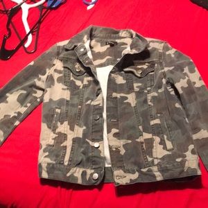 Camo kids jacket
